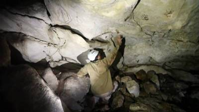 В пещерах Мексики обнаружены загадочные отпечатки рук