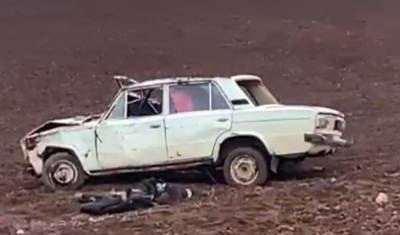 В Башкирии сотрудники полиции обнаружили машину с телами двух мужчин