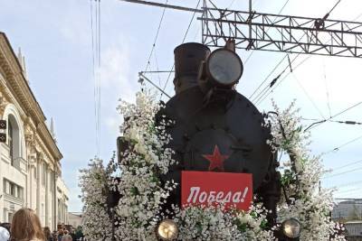 В Краснодар прибыл ретро-поезд «Победа»