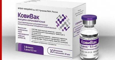 Сроки сохранения иммунитета после вакцины "КовиВак" назвали в Центре Чумакова