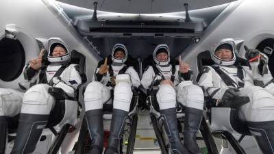 Четыре астронавта возвратились с МКС на Землю
