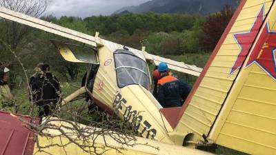 В Северной Осетии легкомоторный самолет совершил аварийную посадку