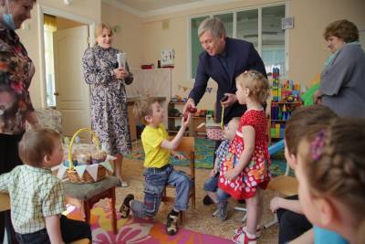 Врио губернатора Ульяновской области навестил ребят в «Причале надежды»
