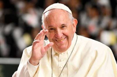 Глава католической Церкви Папа Франциск поздравил христиан с Пасхой