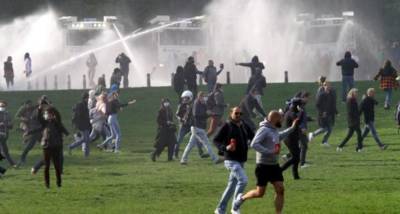 Фестиваль против локдауна в Брюсселе: сотня задержанных и десятки раненых – фото, видео