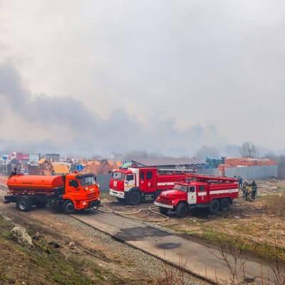 Пожар в Кургане потушен