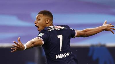 Гол Мбаппе помог ПСЖ победить «Монако» и завоевать Кубок Франции