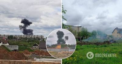 В Беларуси упал самолет Як-130: погибли оба летчика – видео - Барановичи