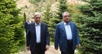 Главы государств Таджикистана и Казахстана посетили загородную резиденцию в Варзобском районе