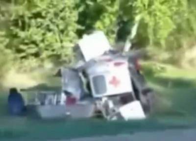 Toyota летела 122 км/ч и ударила сзади: на Алтае в ДТП со скорой погиб фельдшер и трое ранены