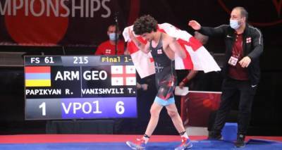 Грузинский борец Теймураз Ванишвили стал чемпионом Европы