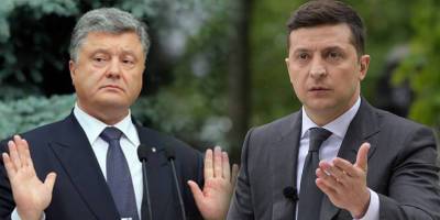 Зеленский говорит, что стал приговором Порошенко, когда пошел в президенты, и говорит о карме - ТЕЛЕГРАФ