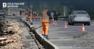 В Казани на 70% отремонтировали дорогу по улице Магистральной