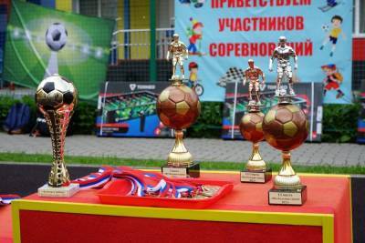 В Тамбове турнир по мини-футболу выиграла команда детского сада «Подсолнух»