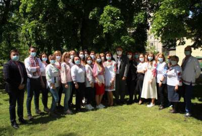 В Миграционной службе Киева и области отметили День вышиванки