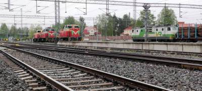 Сильный ливень размыл железнодорожные пути в Финляндии