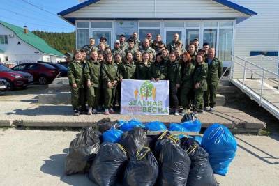 Жители Ханты-Мансийска сделали уборку на улицах города