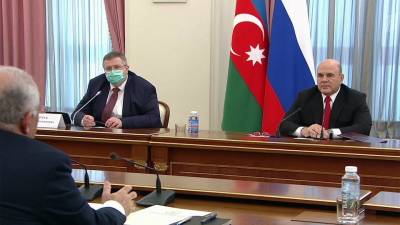 Михаил Мишустин встретился с премьером Азербайджана Али Асадовым
