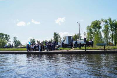 Губернатор отметил День Волги в Калязине