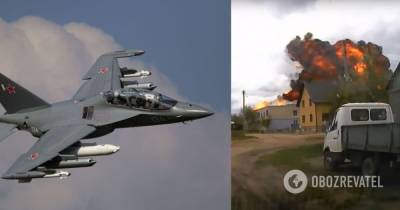 Момент крушения самолета в Беларуси попал на видео