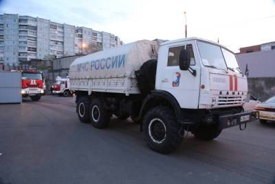 Группировка МЧС из 20 человек отправилась на помощь по борьбе с наводнением в районы Красноярского края