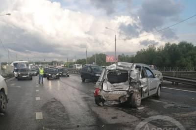 Полиция рассказала подробности массовой аварии на Северной окружной в Рязани