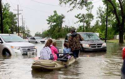 В Луизиане при наводнении погибли пять человек - korrespondent.net - США - USA - штат Луизиана