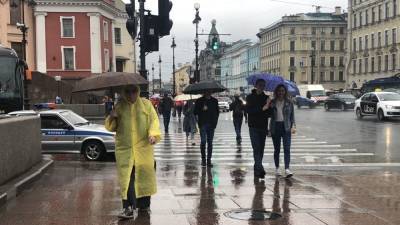 Синоптики вновь прогнозируют в Петербурге дожди