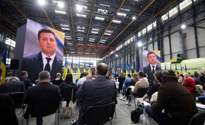 Главред (Украина): пресс-конференция Зеленского — это его заявка на второй президентский срок
