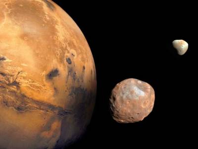 Фобос и Деймос могут быть осколками более крупного спутника Марса