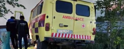 В ЗКО пациент угнал машину скорой помощи и попал в ДТП