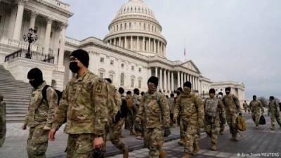 Гвардия устала: войска покинут Вашингтон после январского штурма Капитолия
