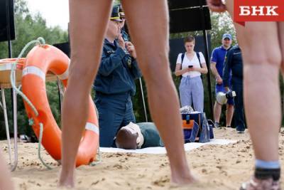 Сыктывкарские спасатели начнут патрулировать пляж до начала купального сезона