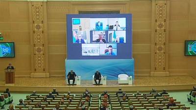 Туркменистан показал мэрам разных городов мира видеоролик о достижениях Ашхабада