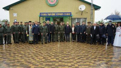 В Одесской области открыли обновленное пограничное отделение