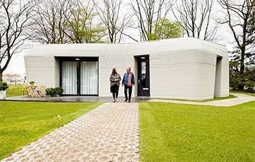 В Нидерландах заселили первый в Европе жилой дом, напечатанный на 3D-принтере