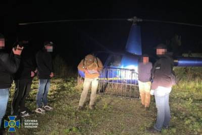 На Волыни контрабандисты на вертолете переправляли сигареты через границу