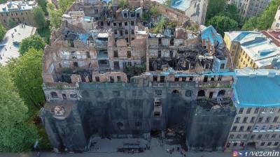 Дом Басевича: почему градозащитники считают, что его подожгли