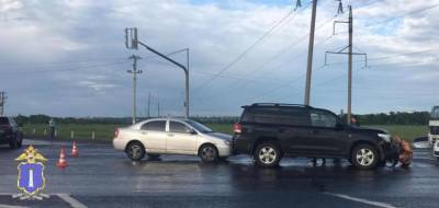 На подъезде к Ульяновску столкнулись три автомобиля