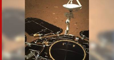 Китайский марсоход сделал первые фотографии Красной планеты