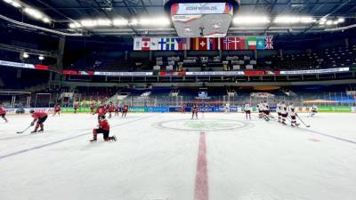 Сборная Латвии дважды забила Канаде на ЧМ по хоккею в Риге