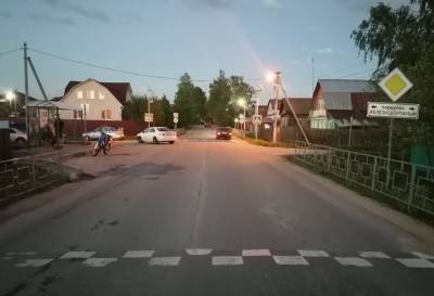 Мотоциклист пострадал в столкновении с легковушкой в Тверской области