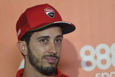 Вице-чемпион MotoGP Довициозо примет участие в тестах Aprilia в Италии
