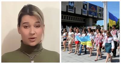 "Парад быдла": харьковчанка извинилась за оскорбления в адрес марша вышиванок (видео)