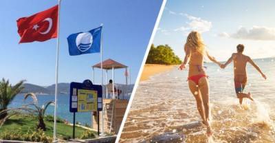 В Турции подсчитали число пляжей с голубым флагом: страна вышла на 3 место в мире