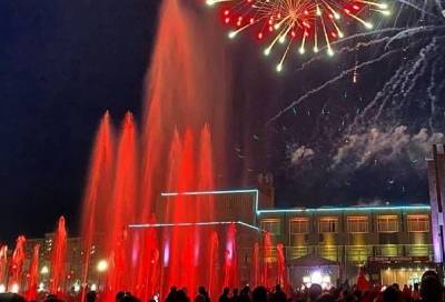 Жители Тосно сами выбрали время для проведения светового шоу фонтана