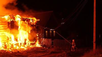 При пожаре в Удмуртии погибли люди