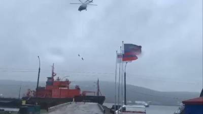 На видео попал момент смертельного падения бойцов СОБР с вертолета