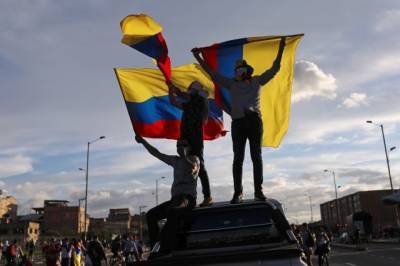 Посольство отвергло заявления причастности РФ к протестам в Колумбии