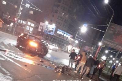 Мотоциклист погиб в ДТП в Томске